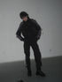 CODE MAZE ECO FABRIC PANTS -BLACK (BAMBOO CHARCOAL)-